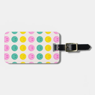 Colourful Smile Emoji Luggage Tag