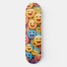 Colourful Smile Emoji