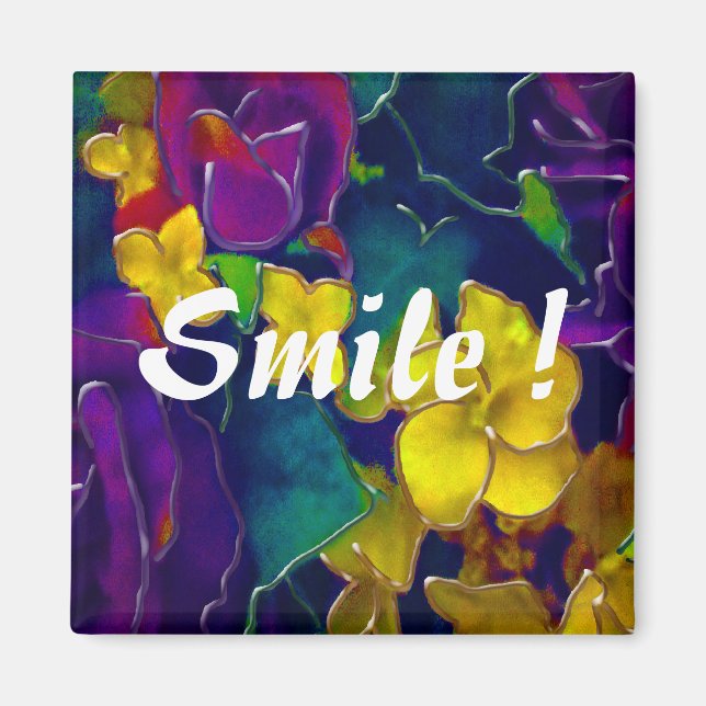 Colourful Smile Magnet (Front)