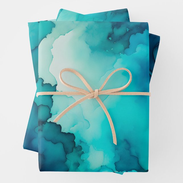 Colourful Smoke Art Wrapping Paper Sheets (Creator Uploaded)