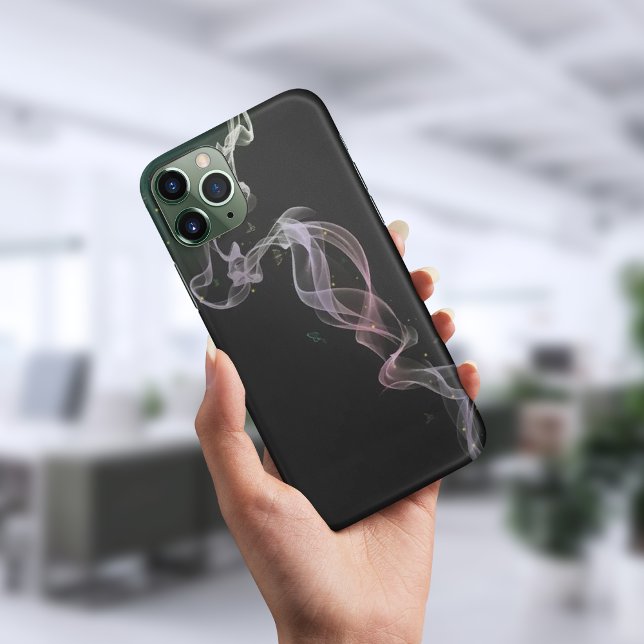 Colourful smoke wavy iphone cases (Colorful smoke wavy iphone cases)