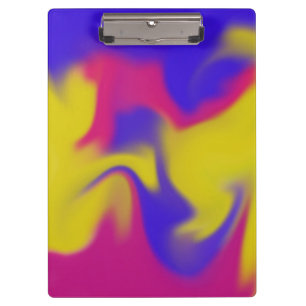 Colourful Smudge Clipboard