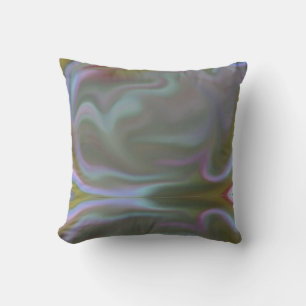 Colourful Smudge Cushion