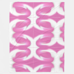 Colourful Smudge Fleece Blanket