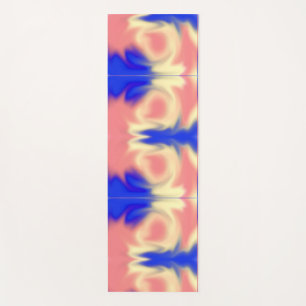 Colourful Smudge Yoga Mat