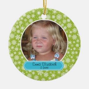 Colourful Snowflake Ornament