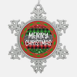 Colourful Snowflake Ornament - Photo Personalised!