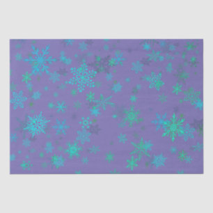 Colourful Snowflake Tissue Paper