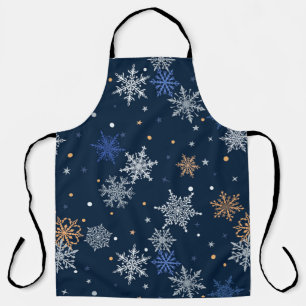 Colourful Snowflakes  Apron
