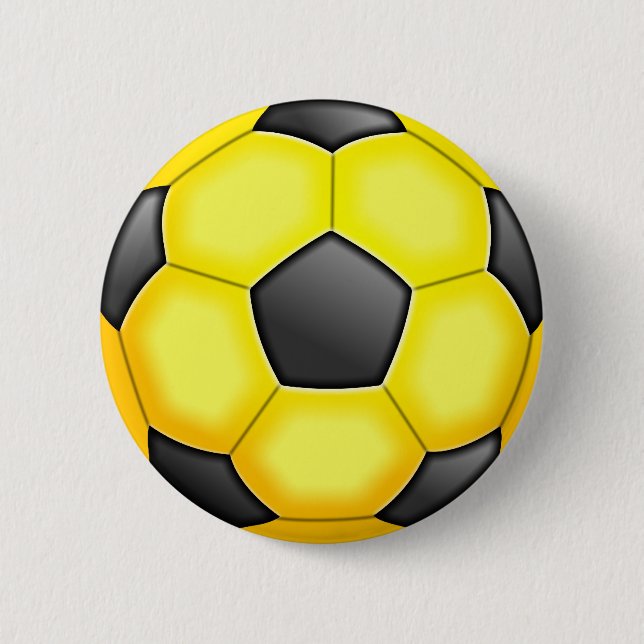 Colourful Soccer Balls 6 Cm Round Badge (Front)