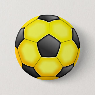 Colourful Soccer Balls 6 Cm Round Badge