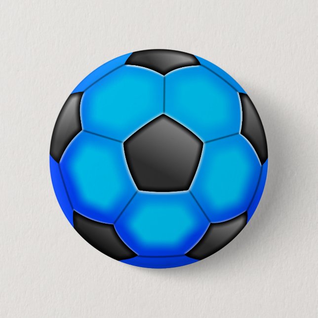 Colourful Soccer Balls 6 Cm Round Badge (Front)