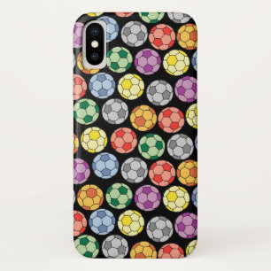 Colourful Soccer Pattern Case-Mate iPhone Case