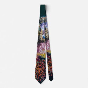 Colourful soft coral, Marine Flowers, Tie