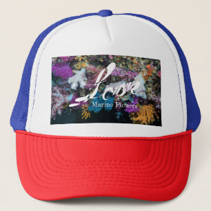 Colourful soft coral, Marine Flowers Trucker Hat