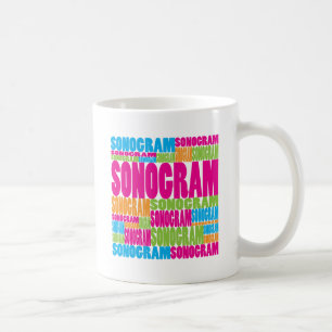 Colourful Sonogram Coffee Mug