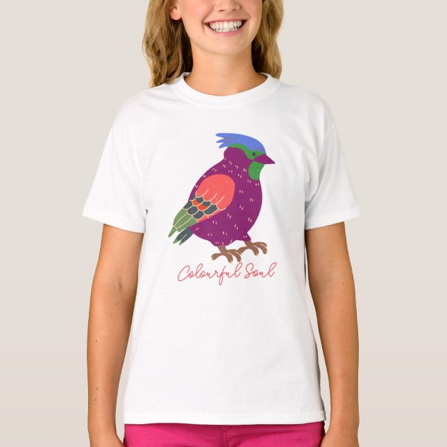 Colourful Soul Design T-Shirt (Front)