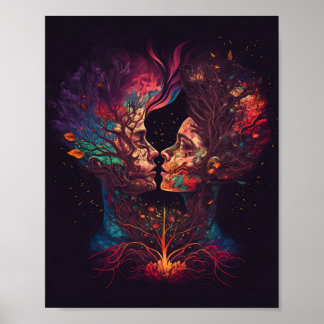 Colourful Soulmate : A rooted Feeling and Love Poster