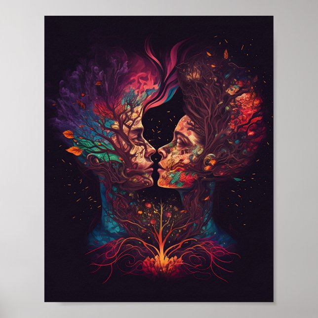 Colourful Soulmate : A rooted Feeling and Love  Poster (Front)