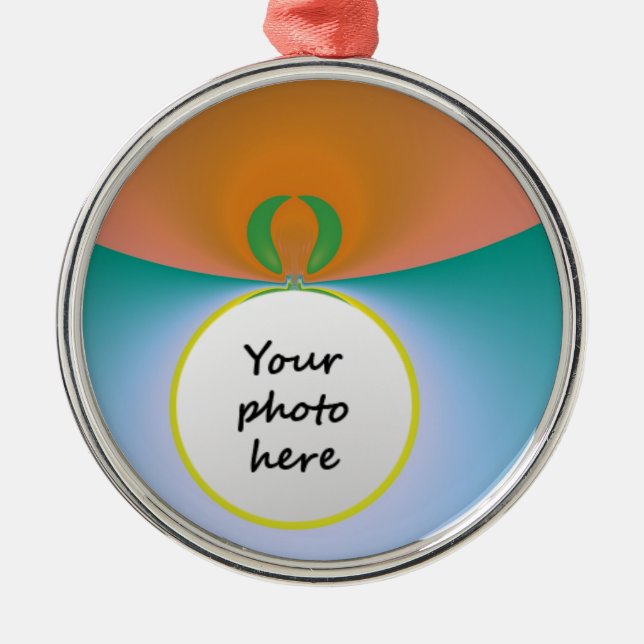 Colourful Space Christmas Ornament (Front)