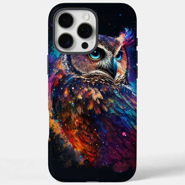 Colourful Space Owl                                Case-Mate iPhone Case (Back)