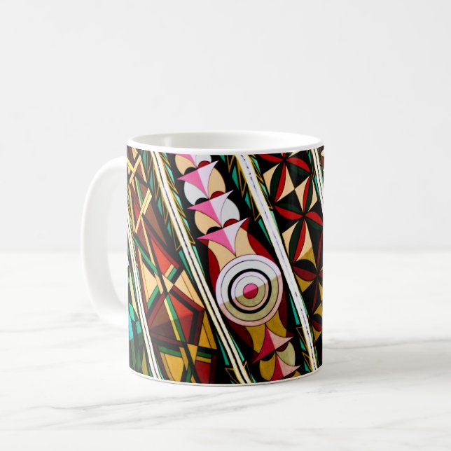 Colourful Spanish Architecture Coffee Mug (Front Left)