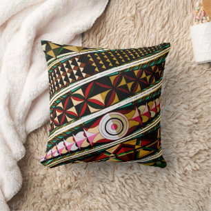 Colourful Spanish Ceiling Architecture Cushion