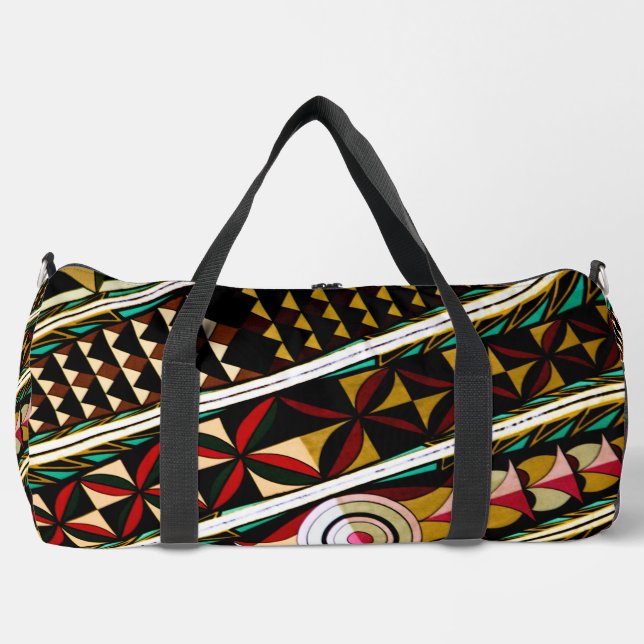 Colourful Spanish Ceiling Duffle Bag (Front)