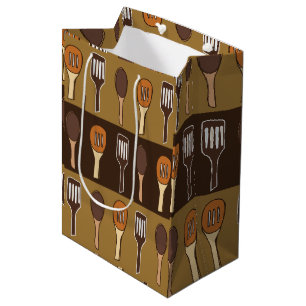 Colourful Spatula Kitchen Cooking Medium Gift Bag