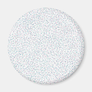 Colourful Speckled Spring Dots Magnet