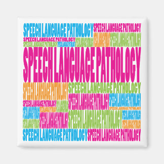 Colourful Speech Language Pathology Magnet
