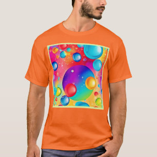 Colourful Sphere Abstract Art T-Shirt