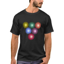 Colourful spheres forming triangle