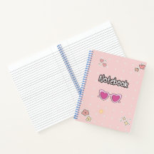 Colourful Spiral Notebook for Creative Kids