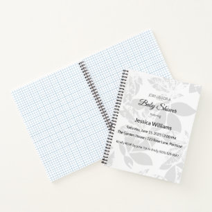 Colourful Spiral Notebook Loose Leaf Lab Flo