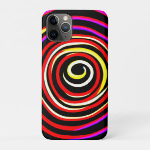 Colourful Spiral Pattern iPhone 11 Pro Case
