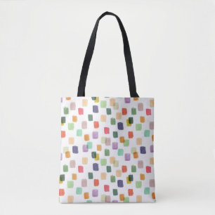 Colourful Splash: Abstract Seamless Background Tote Bag