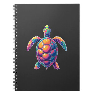 Colourful Splash Eastern Box Turtle (2) Notebook