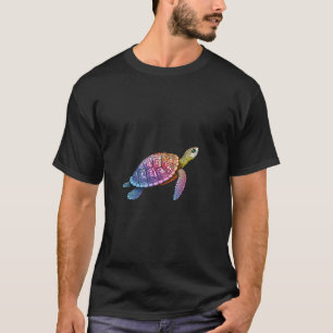 Colourful Splash Eastern Box Turtle (3) T-Shirt