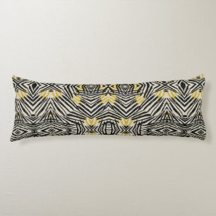 Colourful Splashes and Dynamic Lines Body Cushion