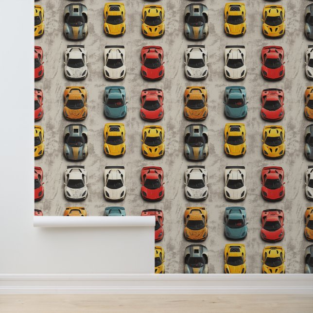 Colourful sports car wallpaper for automotive fans (Application)