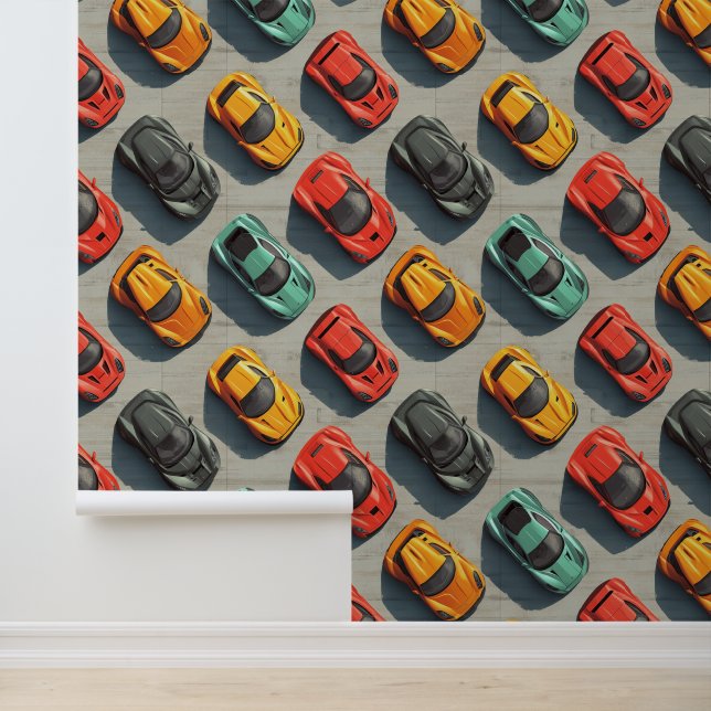Colourful sports car wallpaper for automotive fans (Application)