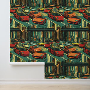 Colourful sports car wallpaper for automotive fans