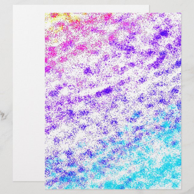 Colourful Spray Paint  (Front/Back)