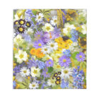 Colourful spring flowers composition