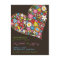 Colourful Spring Flowers Heart Love Save The Date