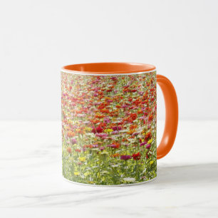 Colourful Spring Flowers Mug