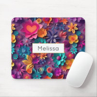 Colourful Spring Flowers Pattern