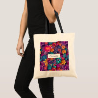 Colourful Spring Flowers Pattern