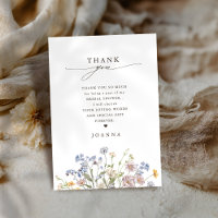 Colourful Spring Wildflower Meadow  Bridal Shower
